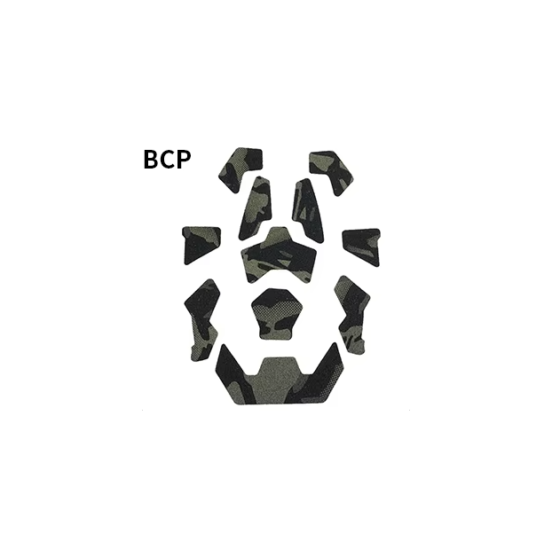 ⚙️ Parches Modulares para Casco Balístico