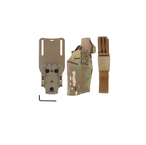 🔫 Funda Estilo Safariland para Glock (con linterna + RMR)