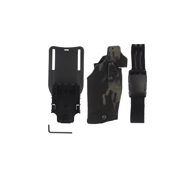 🔫 Funda Estilo Safariland para Glock (con linterna + RMR)